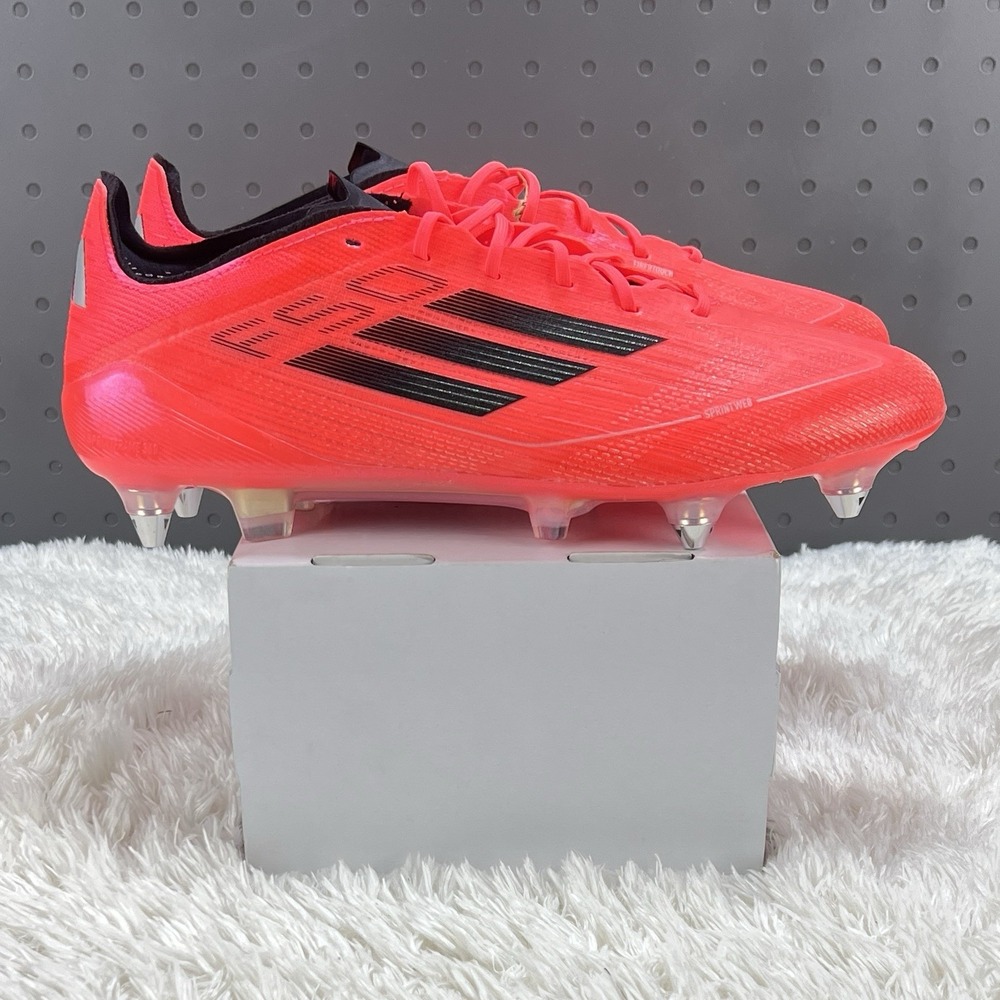 Adidas F50 Elite SG Soft Ground Vivid Horizon Pack Pink Cleats Men's Size 13.5 - Picture 3 of 9